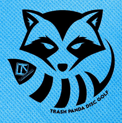Trash Panda Print - Electric Blue